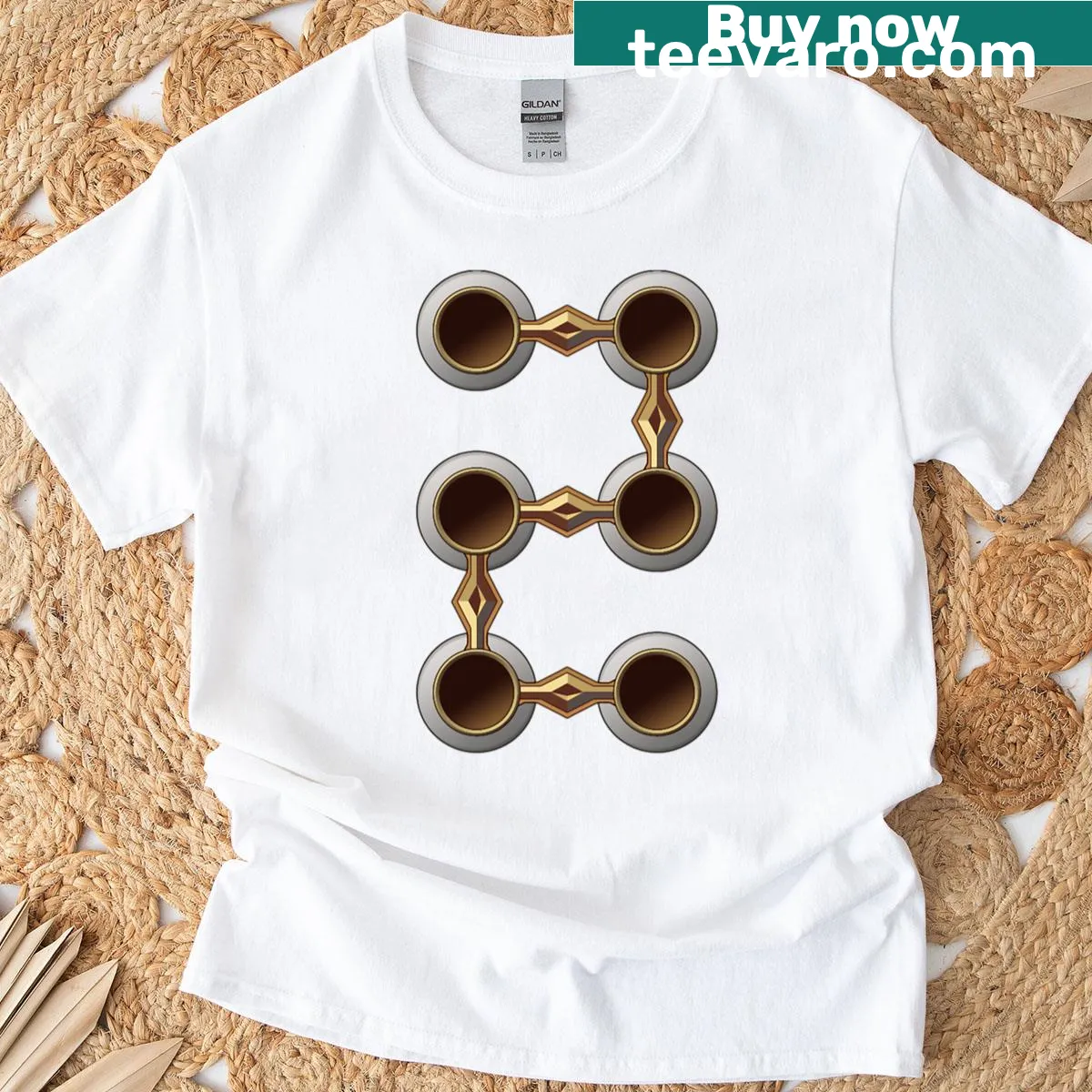 Vintage gaming-inspired graphic on Abula Rasa T-shirt — on a men's t-shirt