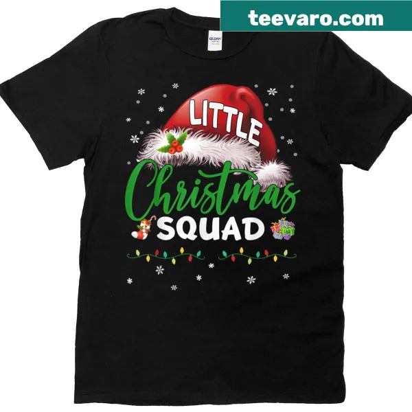 Kids' Christmas t-shirt with Santa hat design