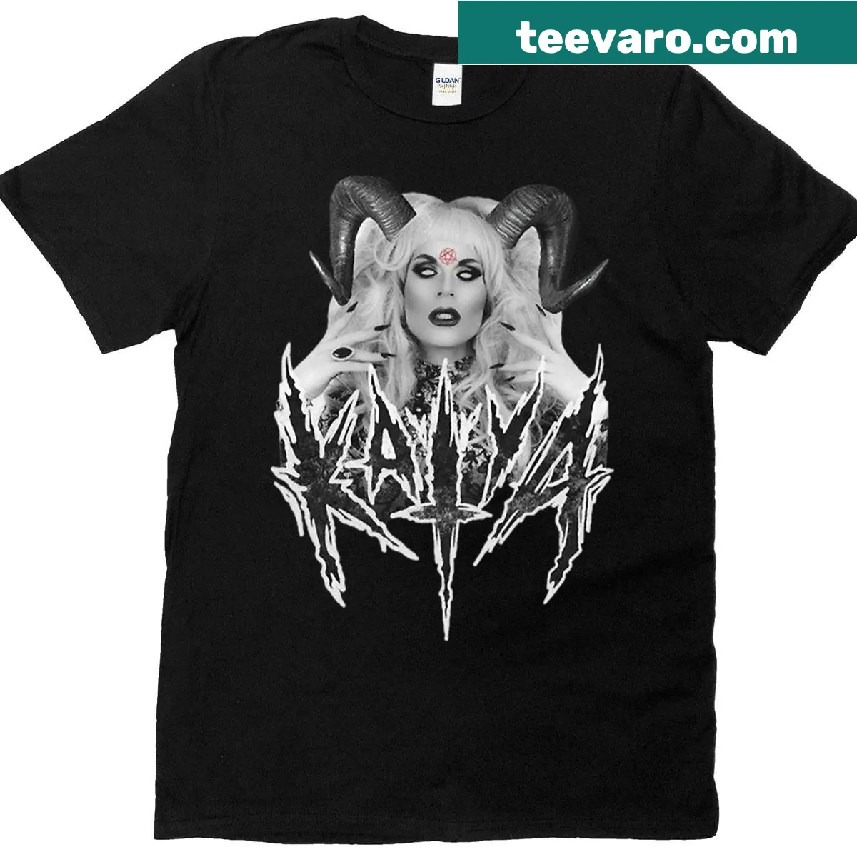 Retro T-shirt celebrating Trixie Mattel and Katya from Milwaukee — on a men's t-shirt
