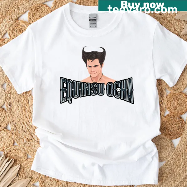 Ace Ventura-themed T-shirt featuring White Devil graphic