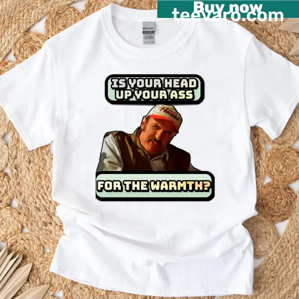 Humorous typography phrase graphic on T-shirt
