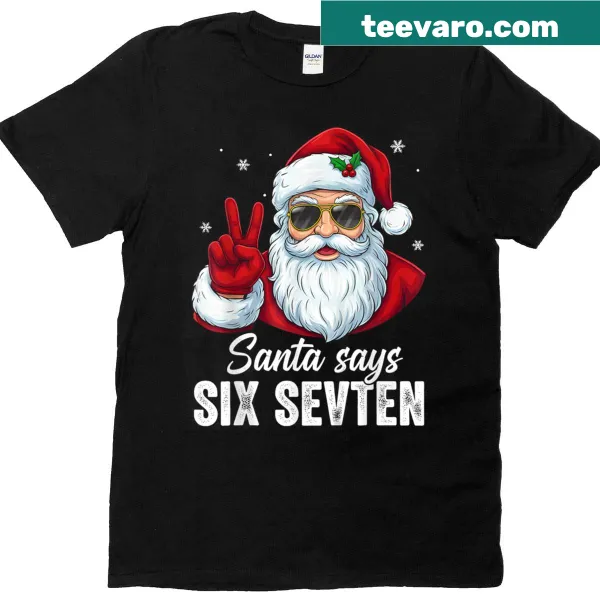 Funny Christmas shirt with Santa's sayings