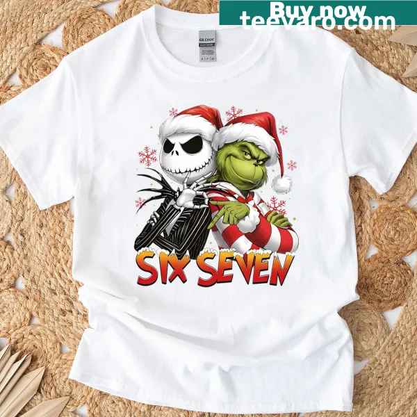 Funny Christmas t-shirt with playful holiday graphics