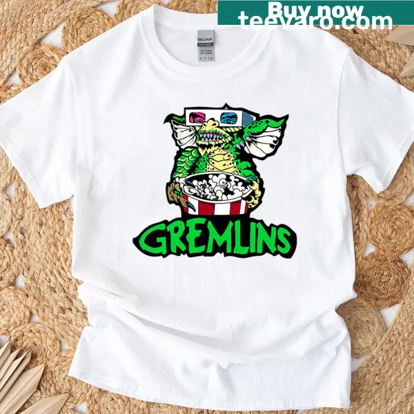 Gremlins themed t-shirt with playful graphic