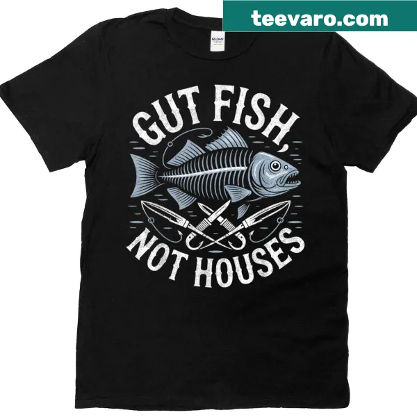 Funny fishing quote on a t-shirt
