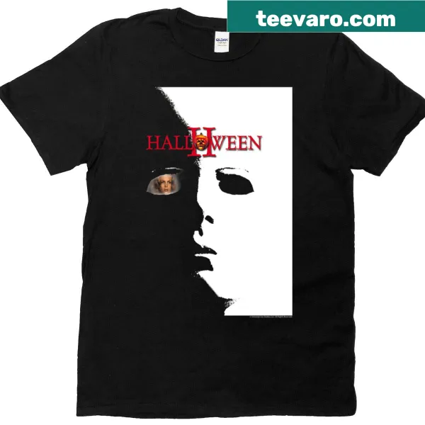 Laurie Strode Michael Myers Halloween 2 poster t-shirt