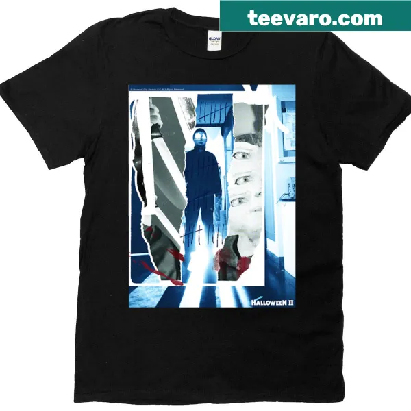 Pop art Michael Myers design on Halloween T-shirt