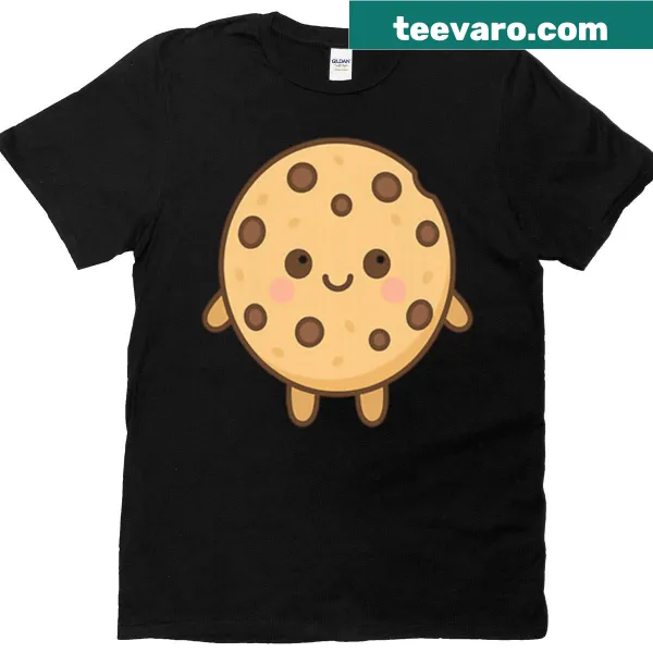 Funny graphic about biscuits on casual T-shirt