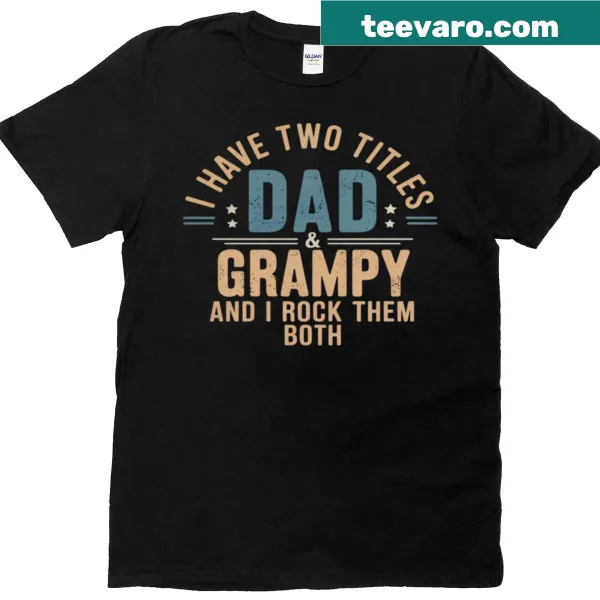 T-shirt for Grampy highlighting his titles