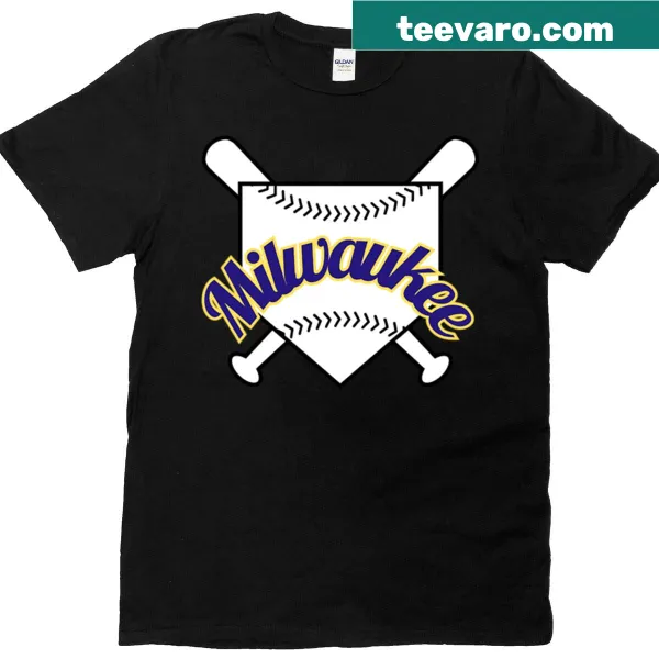 Retro-inspired Milwaukee fan art T-shirt