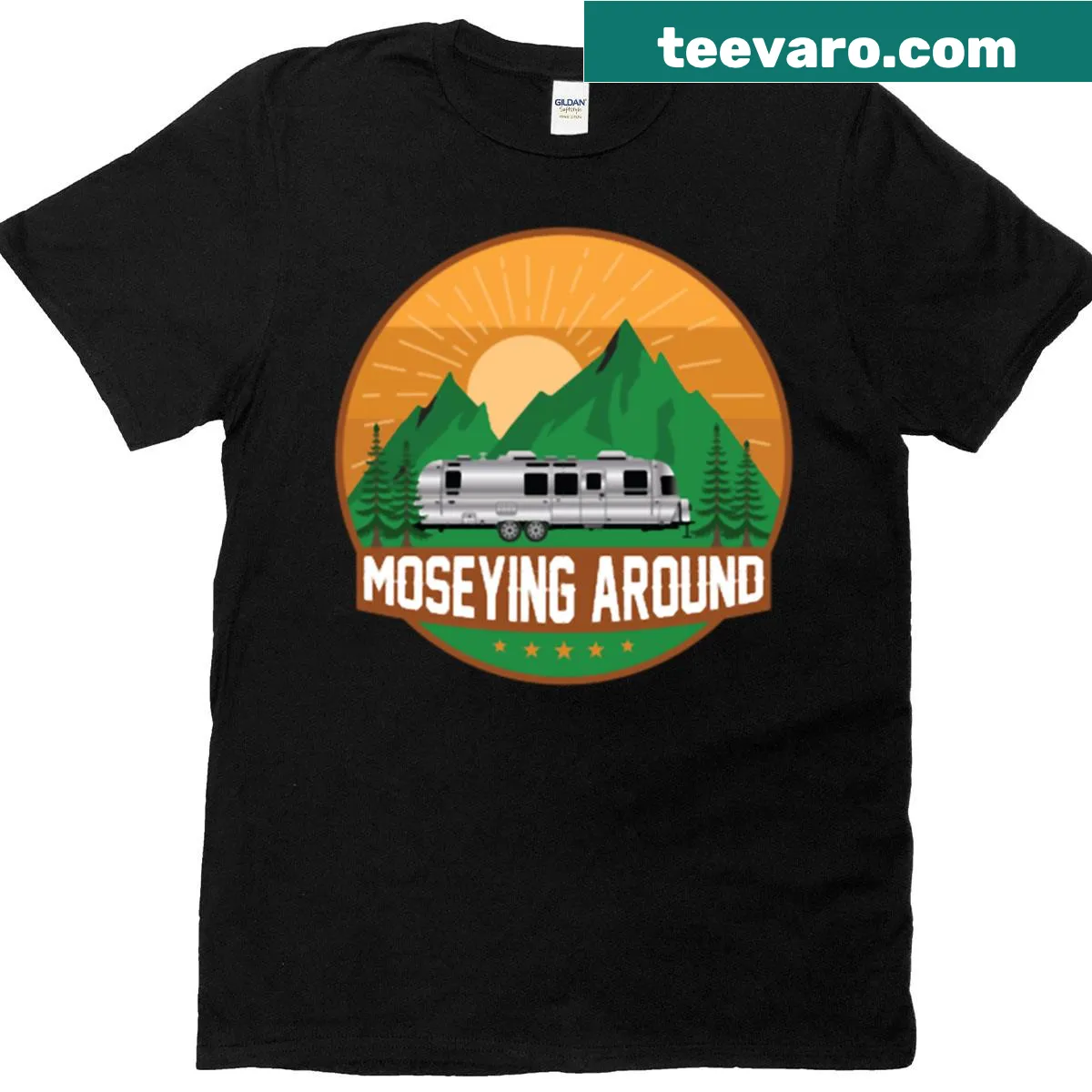 Relaxed logo design on a comfortable t-shirt — on a men's t-shirt