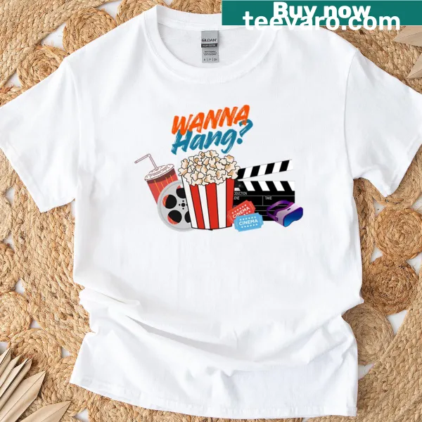 Stylish T-shirt featuring a movie aesthetic graphic.