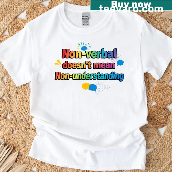 Autism Awareness t-shirt with meaningful typography