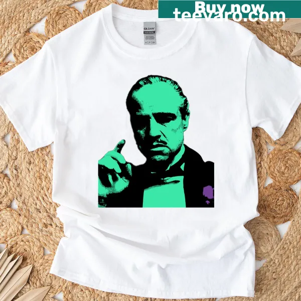 Pop Art Godfather t-shirt with classic movie graphic