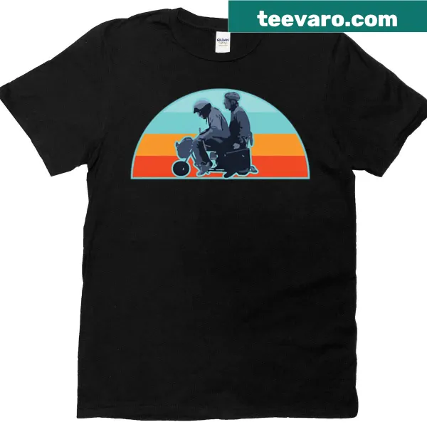 Playful road trip themed T-shirt for adventure lovers