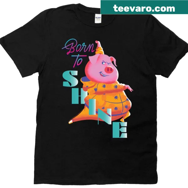 T-shirt featuring Gunter from Sing 2 with a playful design