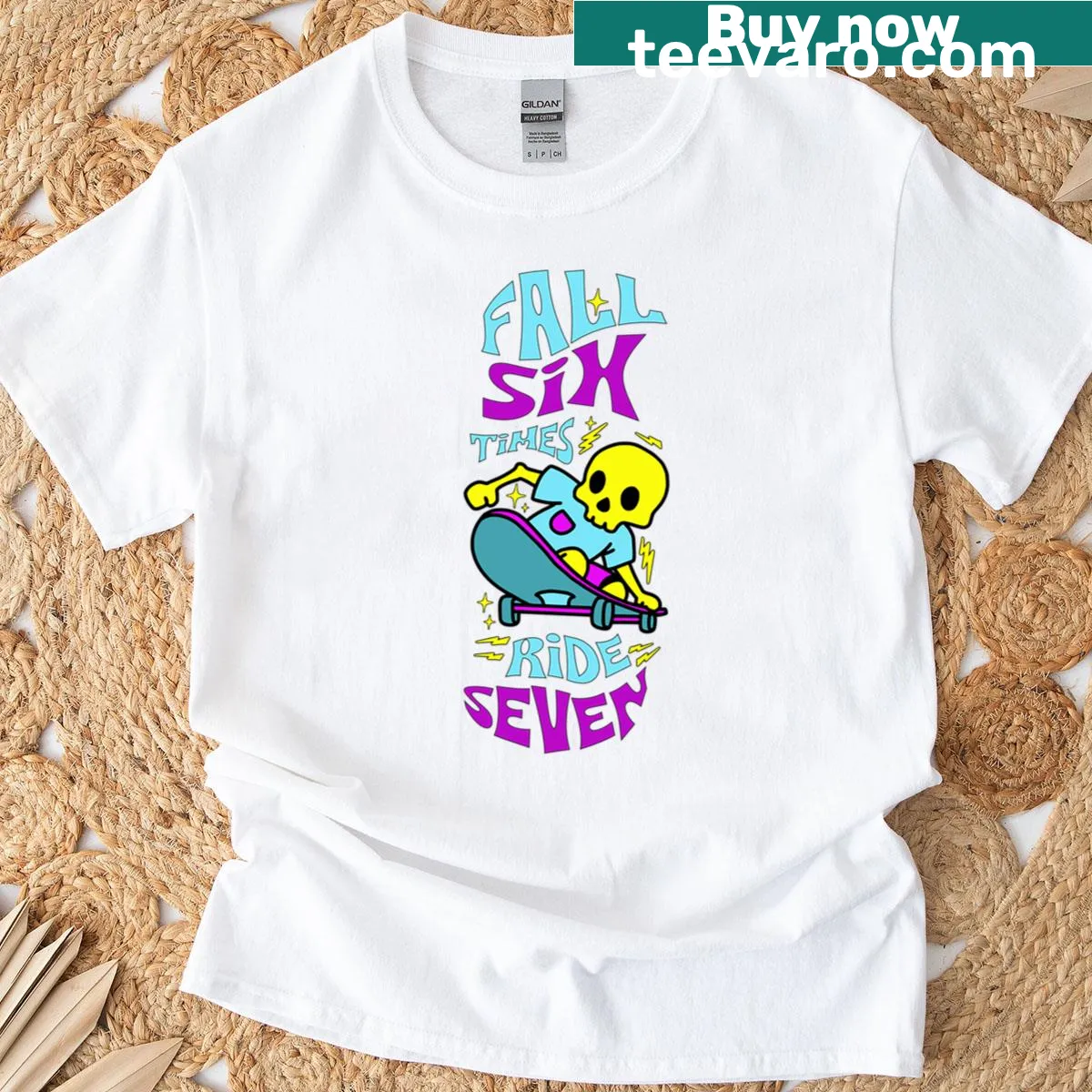 Minimalist t-shirt celebrating the thrill of riding — on a men's t-shirt
