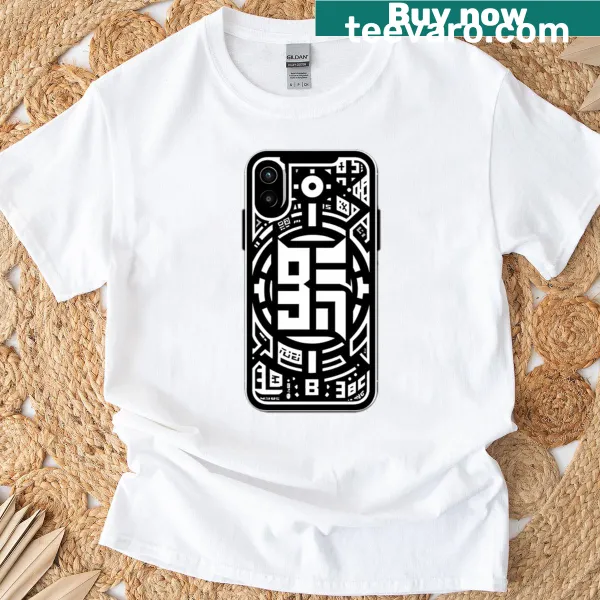 Illustrated t-shirt inspired by The Black Phone movie.