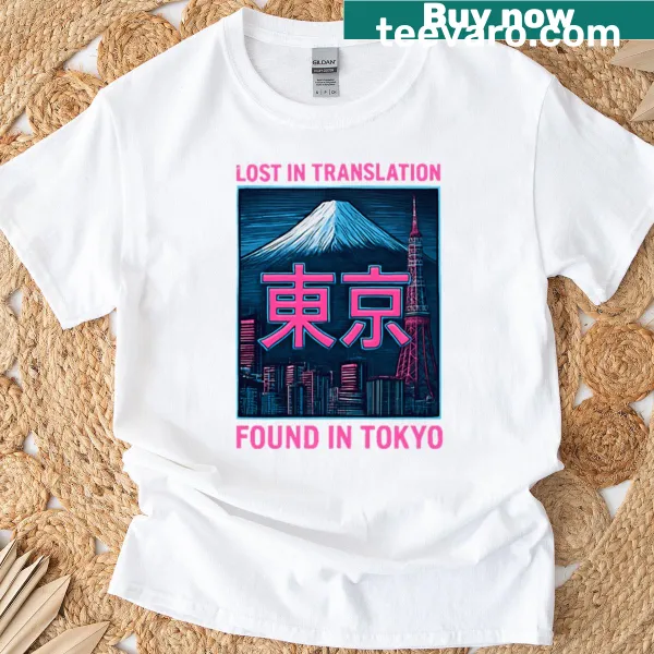Design inspired by Lost In Translation featuring Tokyo elements