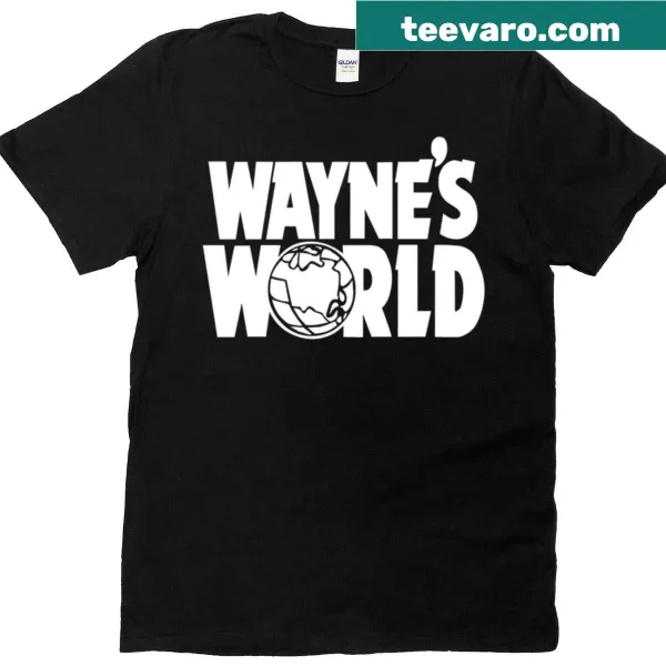 Wayne's World themed T-shirt with a humorous design