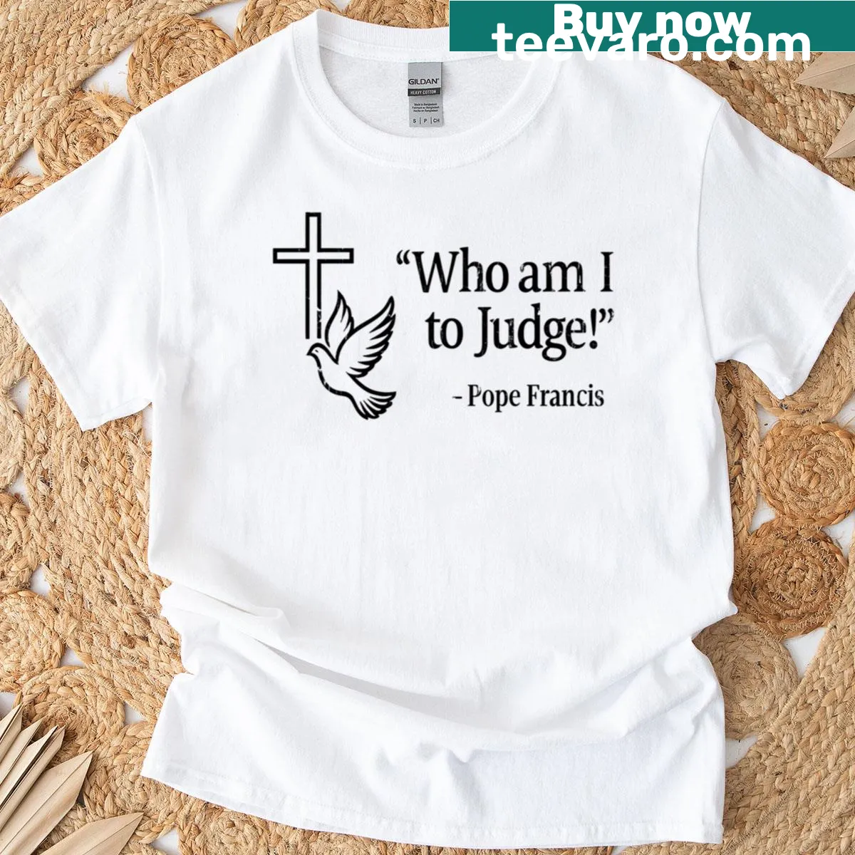 Edgy typography t-shirt with thought-provoking phrase — on a men's t-shirt