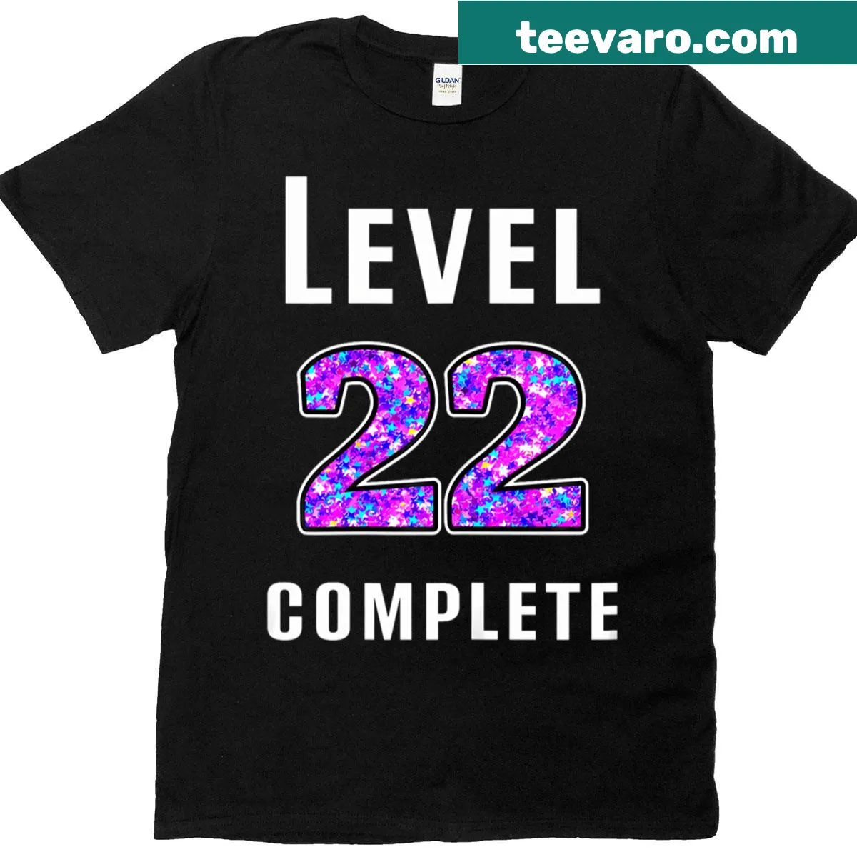 22nd birthday gift t-shirt for women celebrating age 22 — on a men's t-shirt