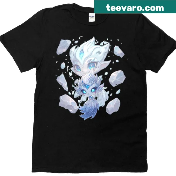 T-shirt with a fantasy illustration of Aeralis, the air demigod
