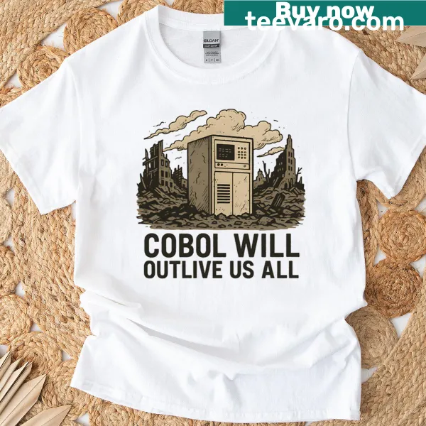 Funny Cobol programming humor t-shirt