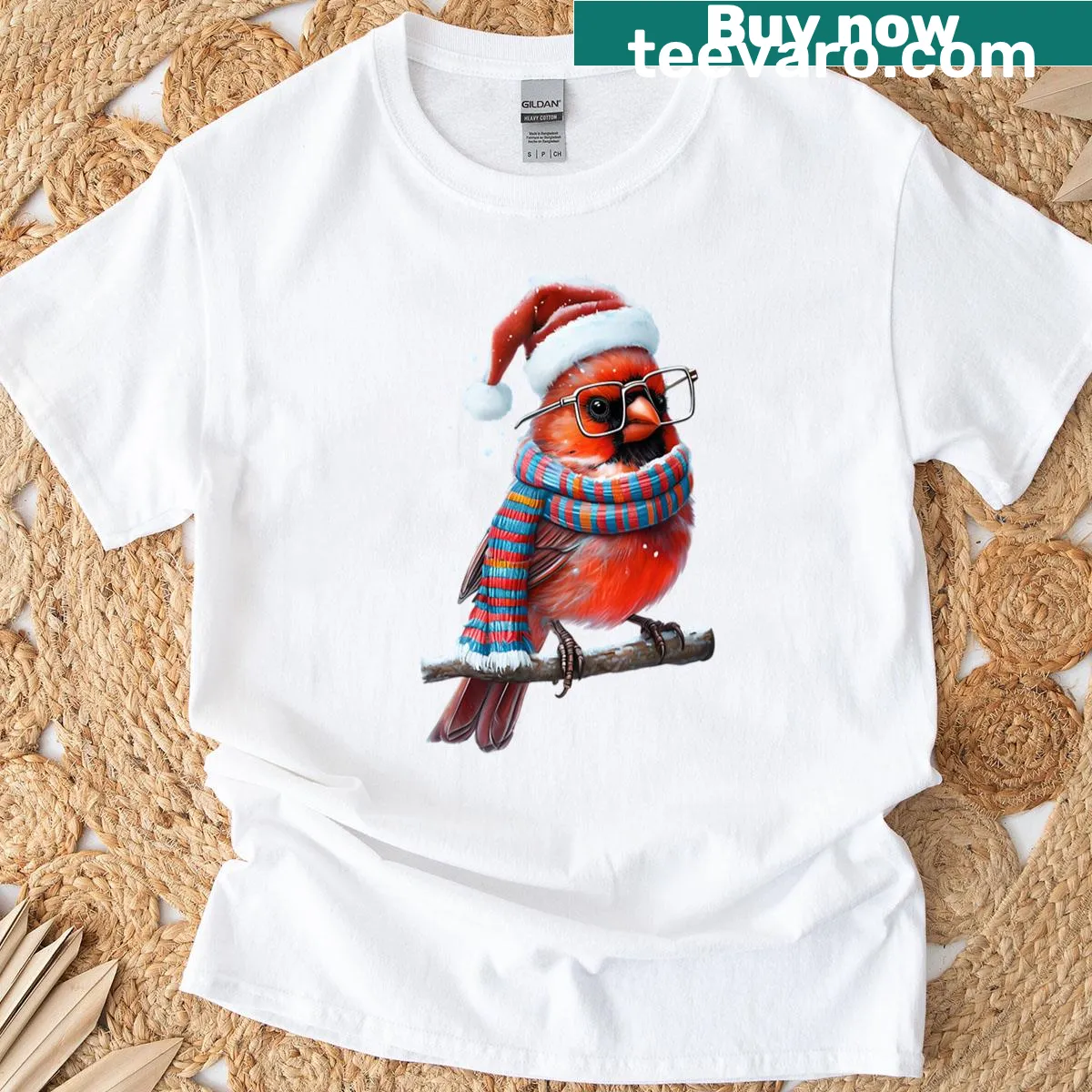 Humorous T-shirt with the phrase 'Dad's A Bird' — on a men's t-shirt