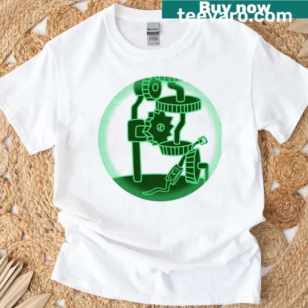 Intriguing graphic symbolizing thievery on a stylish T-shirt
