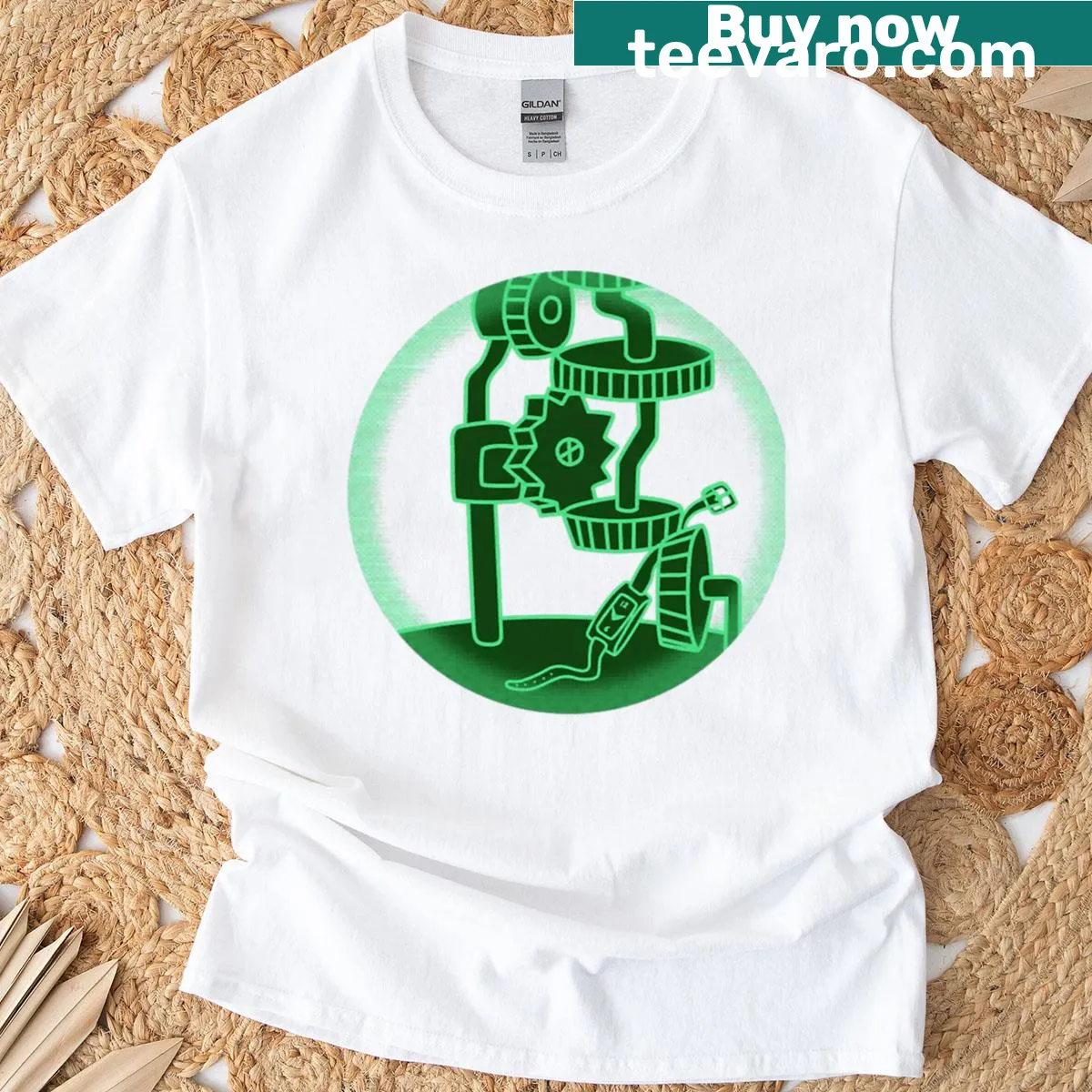 Intriguing graphic symbolizing thievery on a stylish T-shirt — on a men's t-shirt