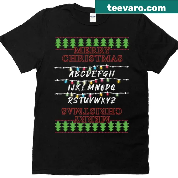 Festive text graphic 'Merry Stranger' for Christmas