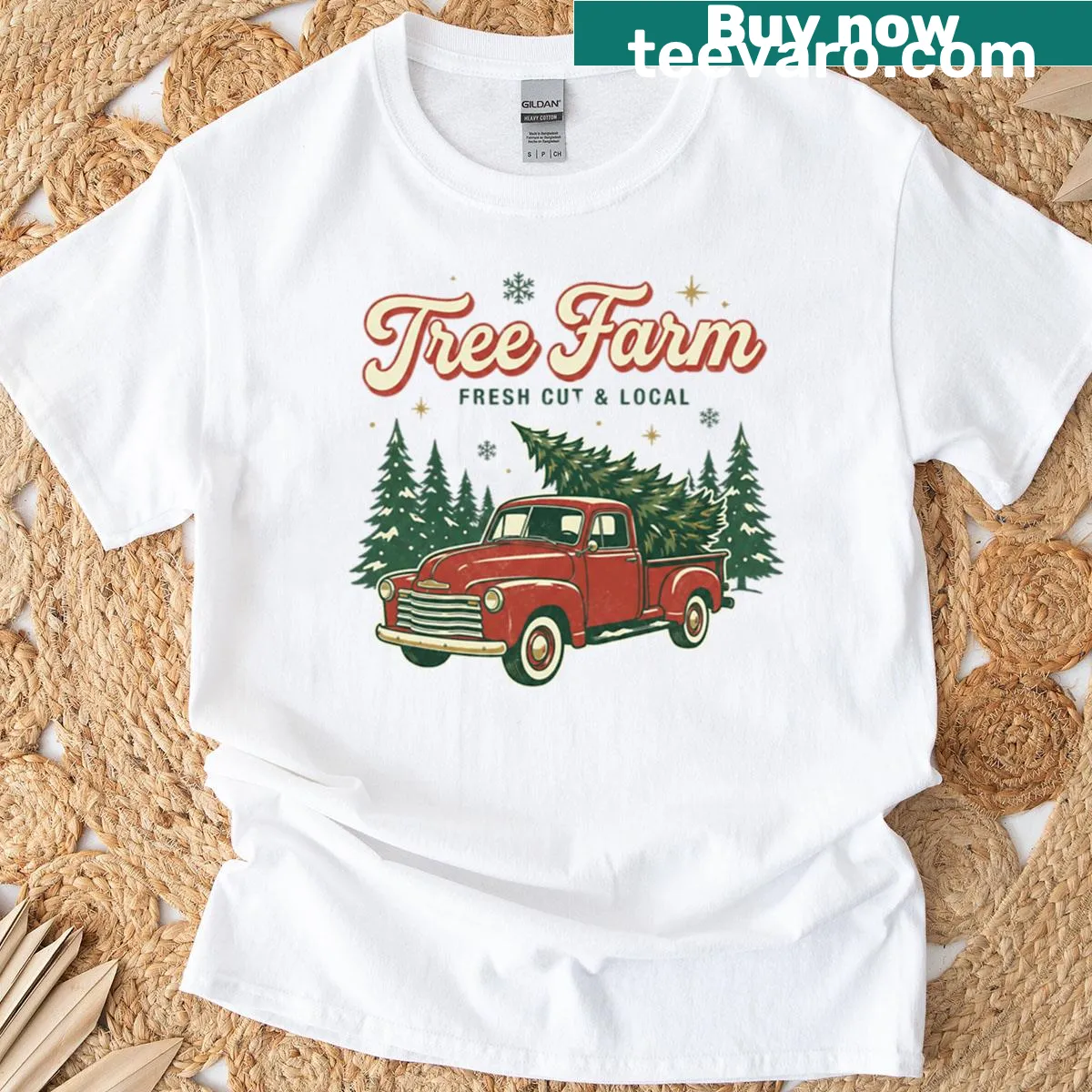 Retro T-shirt featuring Santa and the phrase Merry Vibes Only — on a men's t-shirt