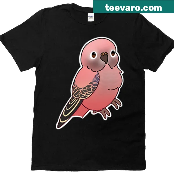 Illustrated Rosey Bourke Parrot t-shirt