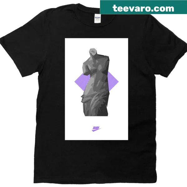 Purple t-shirt featuring a graphic of the Venus Diamond