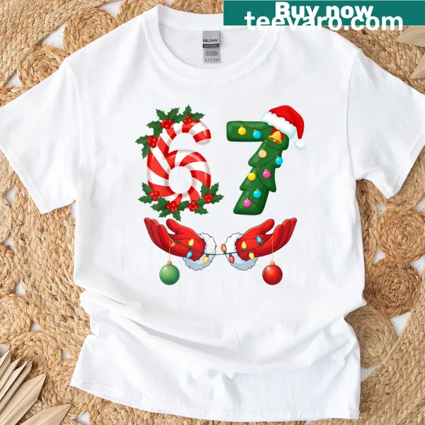 Funny Christmas t-shirt with Gen Alpha slang