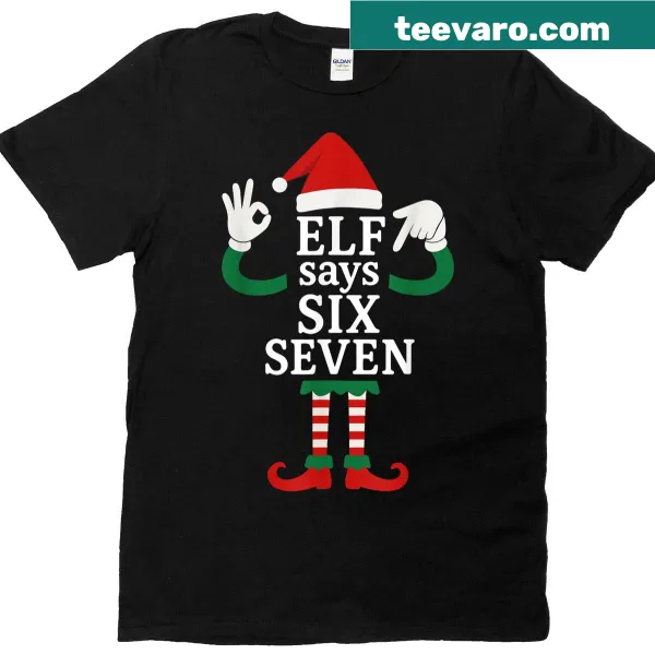 Gen Z holiday T-shirt with meme slang and playful text