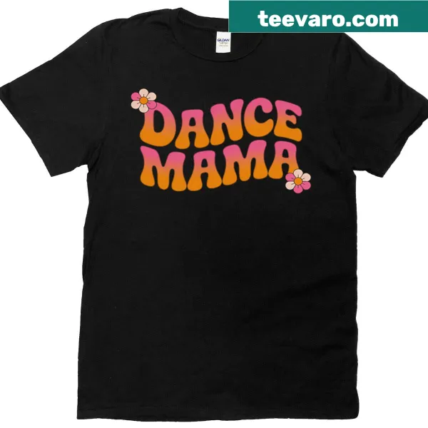 Playful 'Dance Mimi' phrase on a t-shirt celebrating grandmothers
