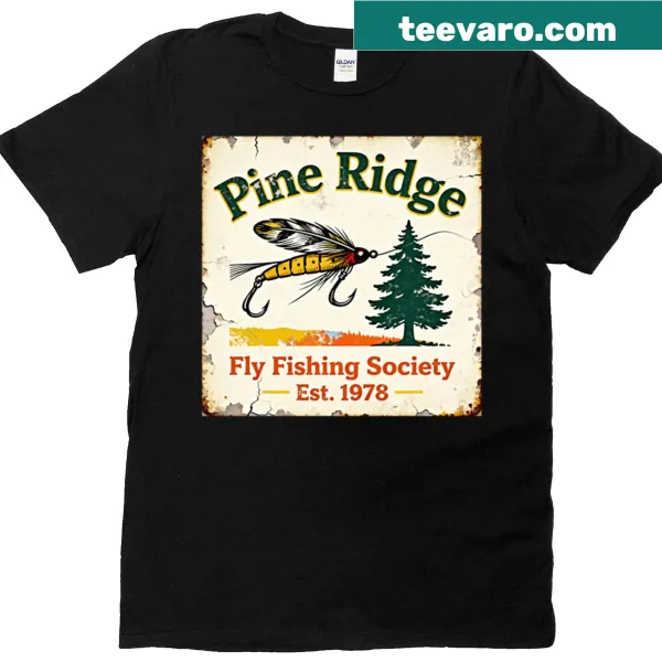 Vintage fishing club design t-shirt for grandpas