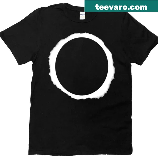 Eclipse graphic on a shirt inspired by Dan Howell's style.
