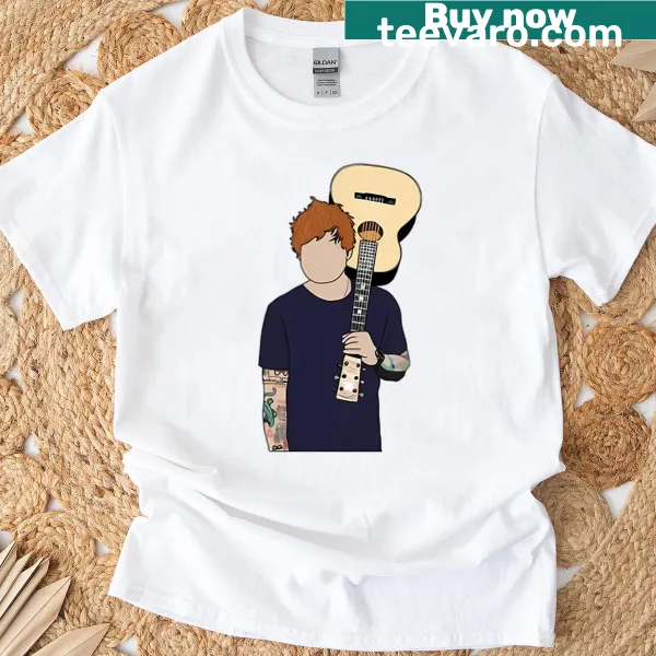 Funny Ed Sheeran fan t-shirt with playful design