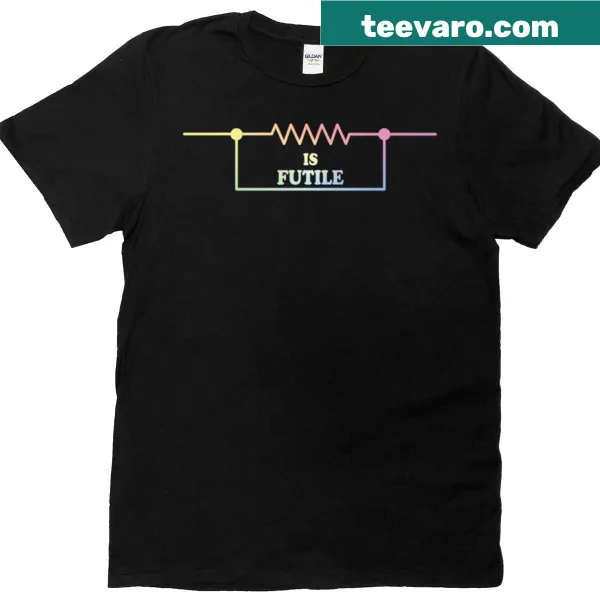 Funny T-shirt with 'Electrical Engineer' and resistor graphic.