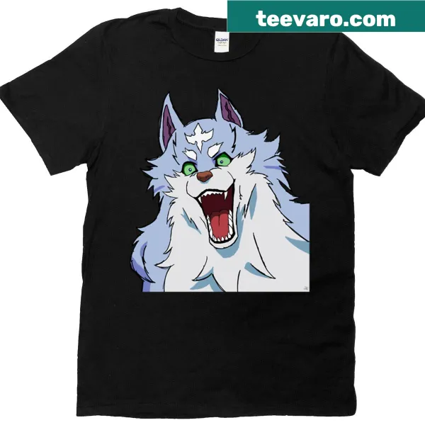 Illustrated campfire cooking fantasy shirt with whimsical design