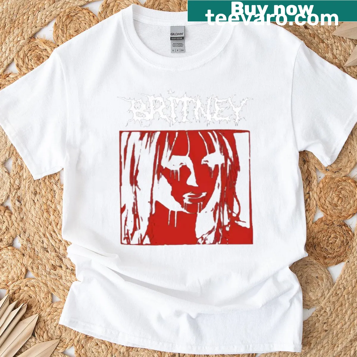 Edgy punk rock fan design printed on T-shirt — on a men's t-shirt