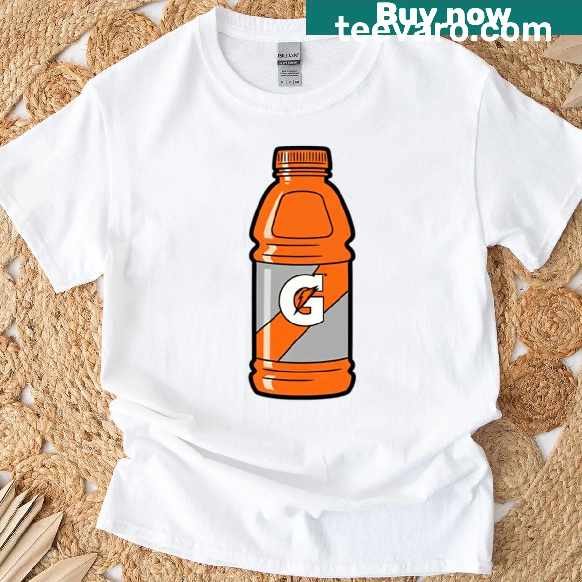 Gatorade Drink T-shirt with fun graphic illustration — on a men's t-shirt