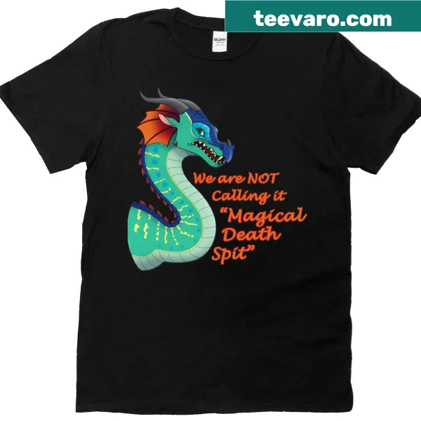 Fantasy-themed T-shirt featuring Rainwing dragon design