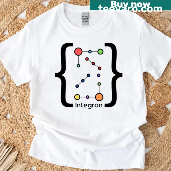 Minimalist T-shirt with abstract typography design