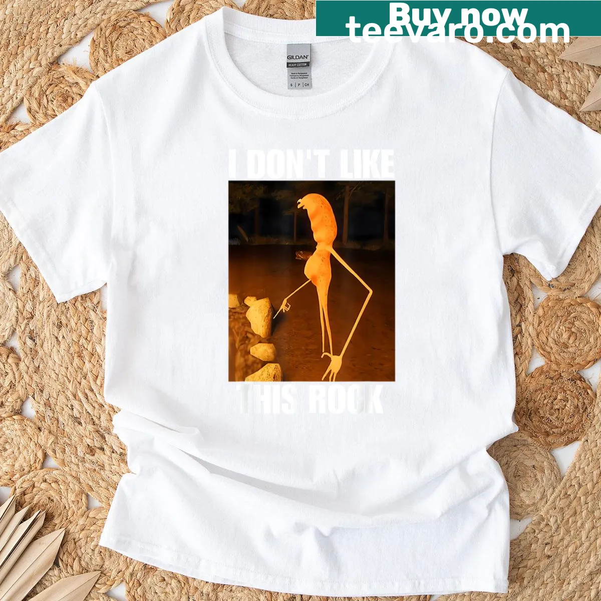 Cartoon Marcus the Worm T-shirt featuring a playful worm design — on a men's t-shirt