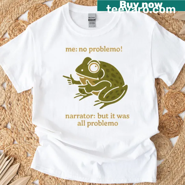 Text-based design with humorous phrase about life's problems