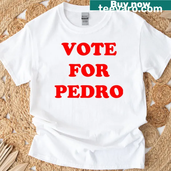 Vote For Pedro graphic t-shirt from Napoleon Dynamite